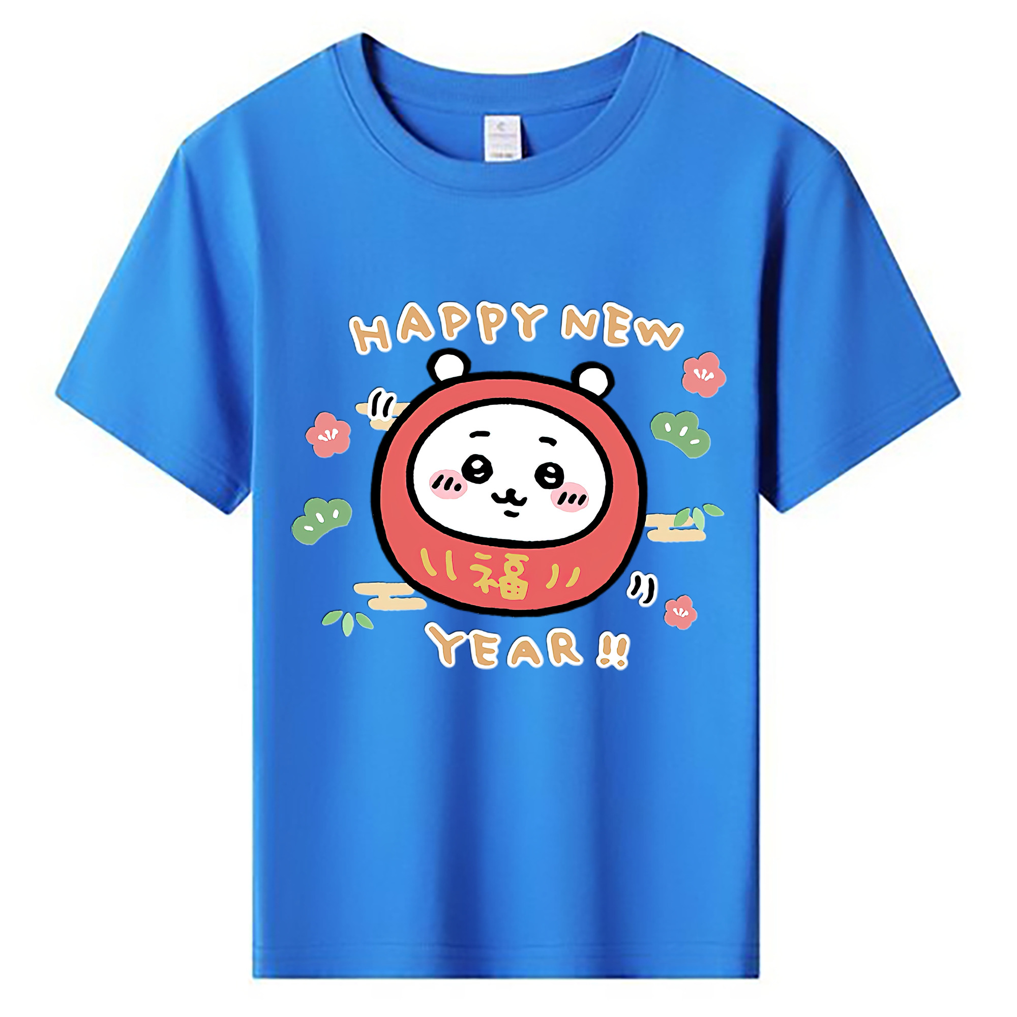 （画像用） ちいかわ ちいかわ Chii-kawa chiikawa 綿100％キッズTシャツ（フロントプリント）